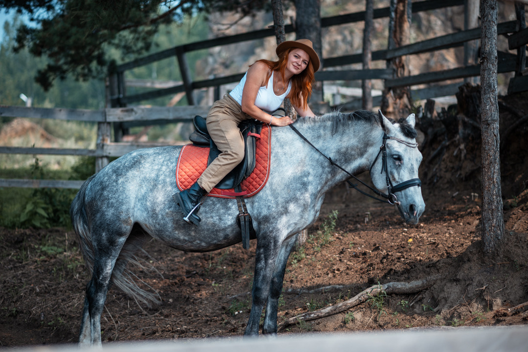 Фотосессия на коне. Анастасия. Фотограф в Красноярске / Дивногорске. Файзулина Анастасия