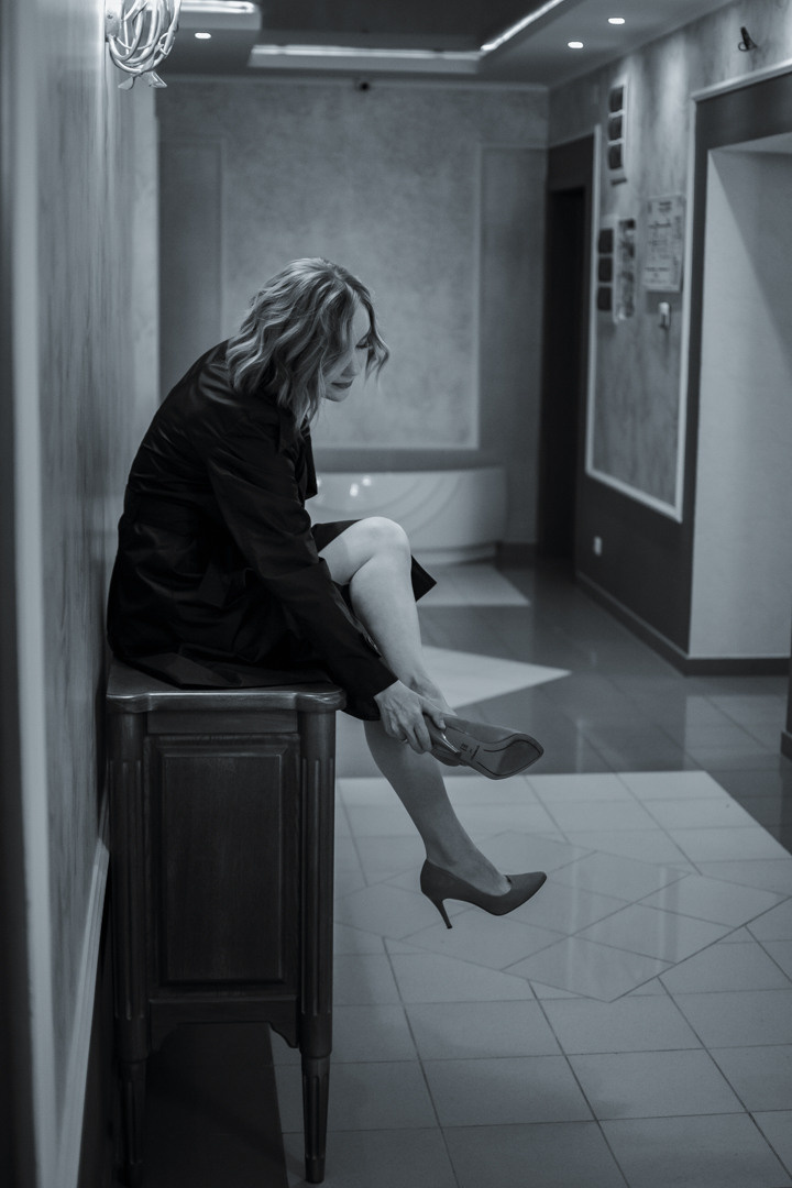 Фотосессия в гостинице. Ольга. Фотограф в Красноярске / Дивногорске. Файзулина Анастасия