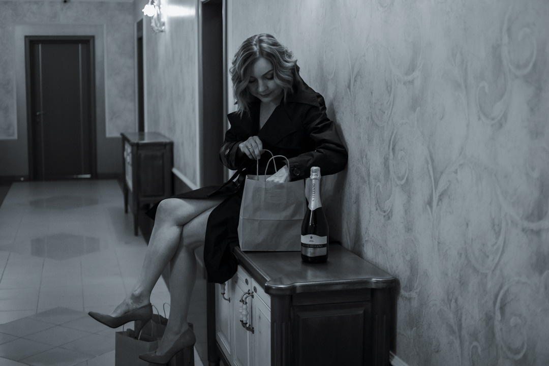 Фотосессия в гостинице. Ольга. Фотограф в Красноярске / Дивногорске. Файзулина Анастасия