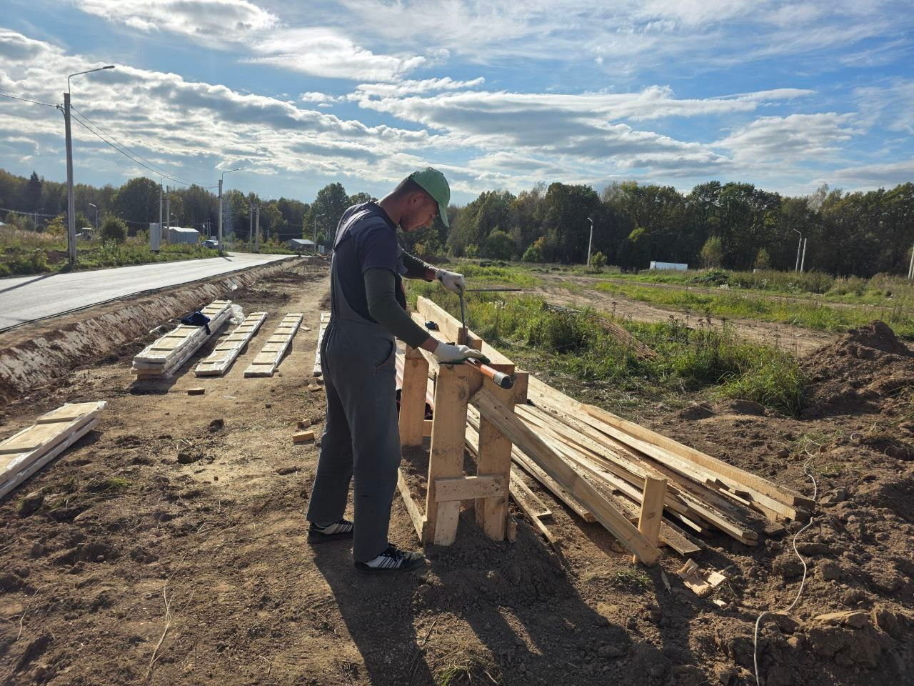 Настил мембраны