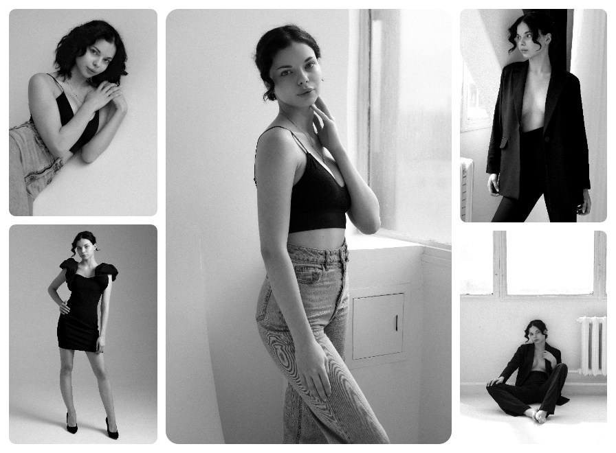 Фотосъемка для модельных и актерских портфолио. Фотограф Полина Завельская