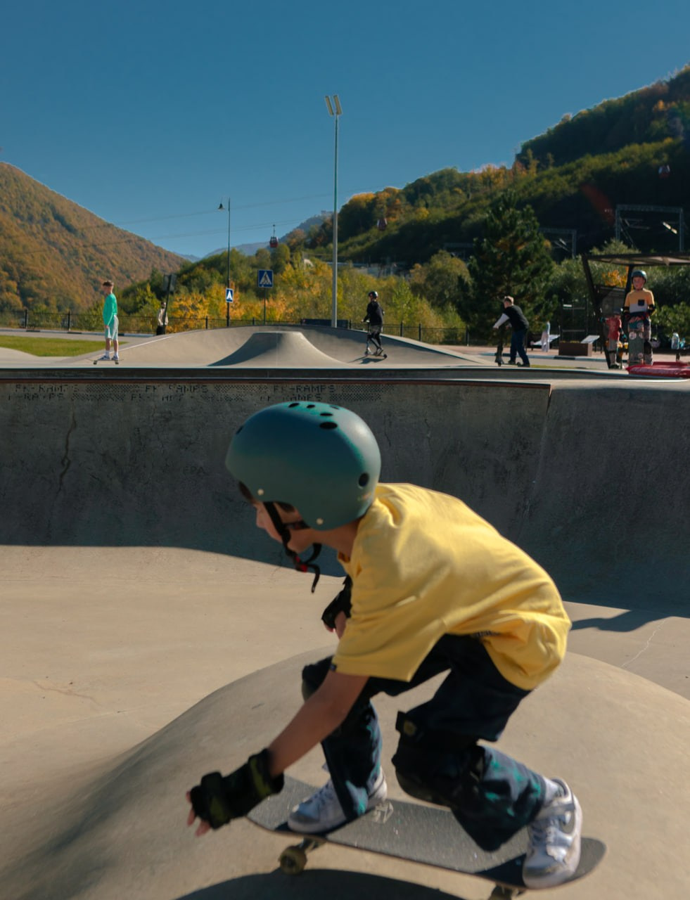 Скейт Кэмп. Портфолио фотографа Анастасии Блохиной