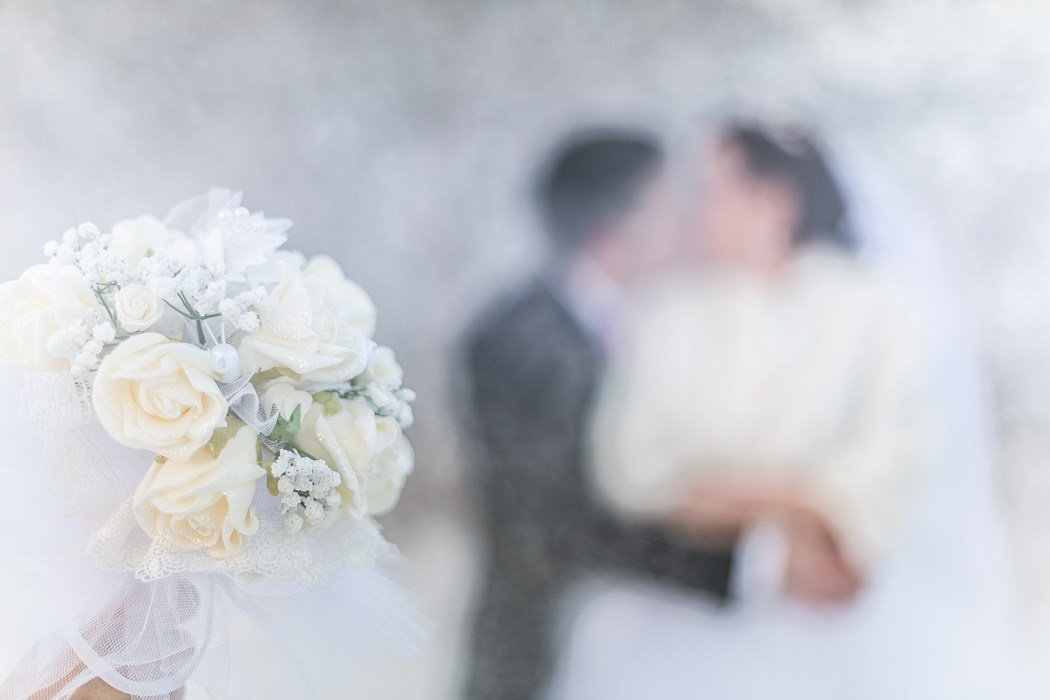 Зимнее свадебное фото. Фотограф Надежда Куин, Якутск