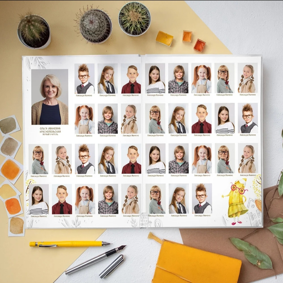 Дизайн «Карандаши». Выпускные альбомы, индивидуальные фотосессии в Костроме