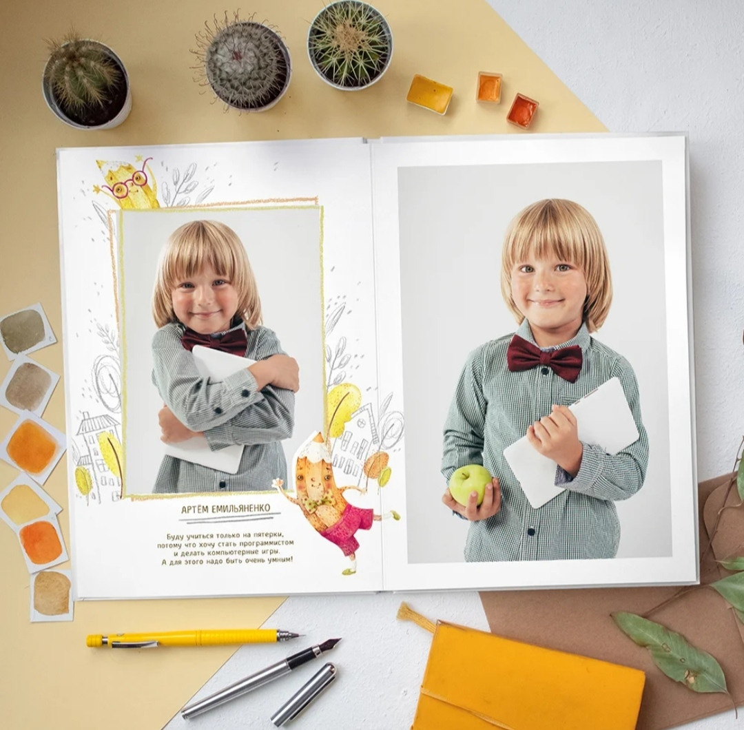 Дизайн «Карандаши». Выпускные альбомы, индивидуальные фотосессии в Костроме