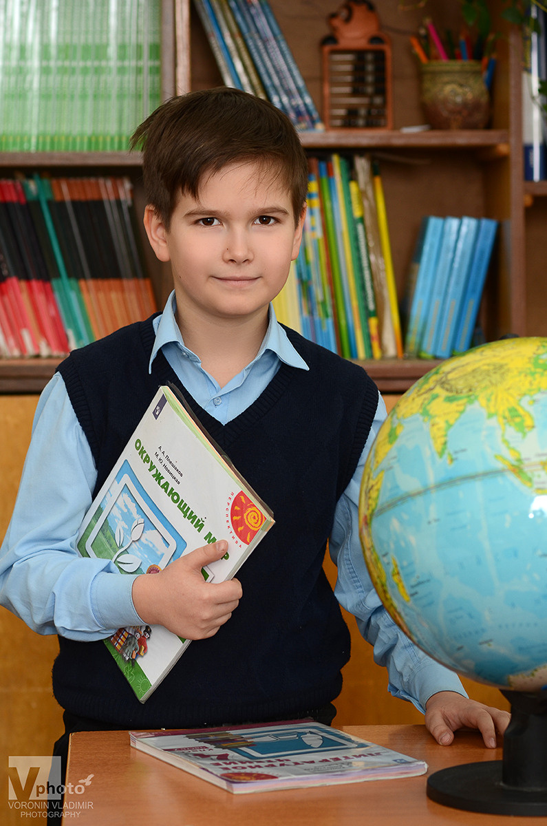 Школьная фотосессия. Фотограф Воронин Владимир