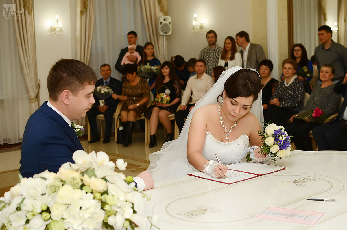 Свадебная фотосессия. Фотограф Воронин Владимир