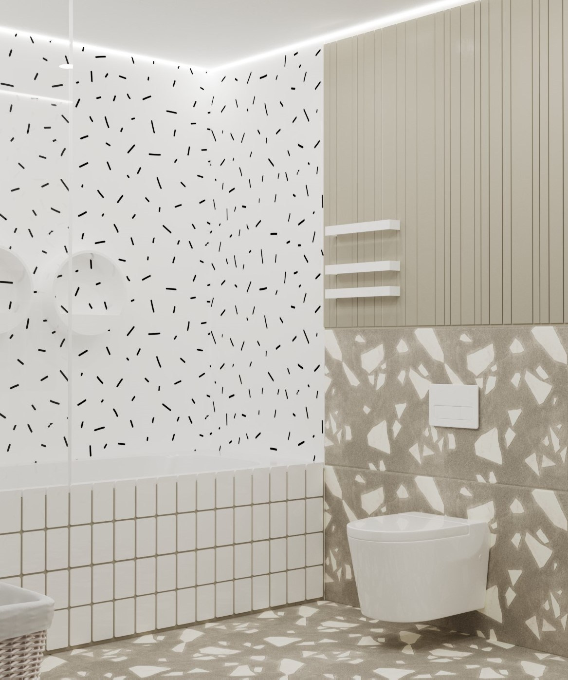 Детская ванная. Студенческий проект, 2023 г. Главная