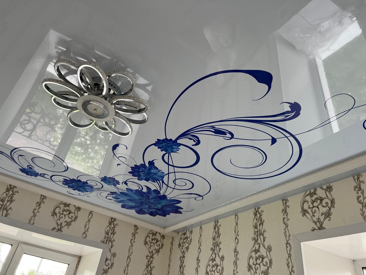 Наши работы. IK-Comfort — Натяжные потолки, двери и окна в Анжеро-Судженске