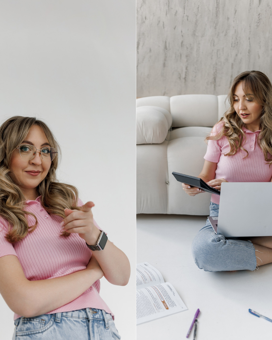 Контентная фотосессия для бухгалтера. КОНТЕНТ ФОТОГРАФ