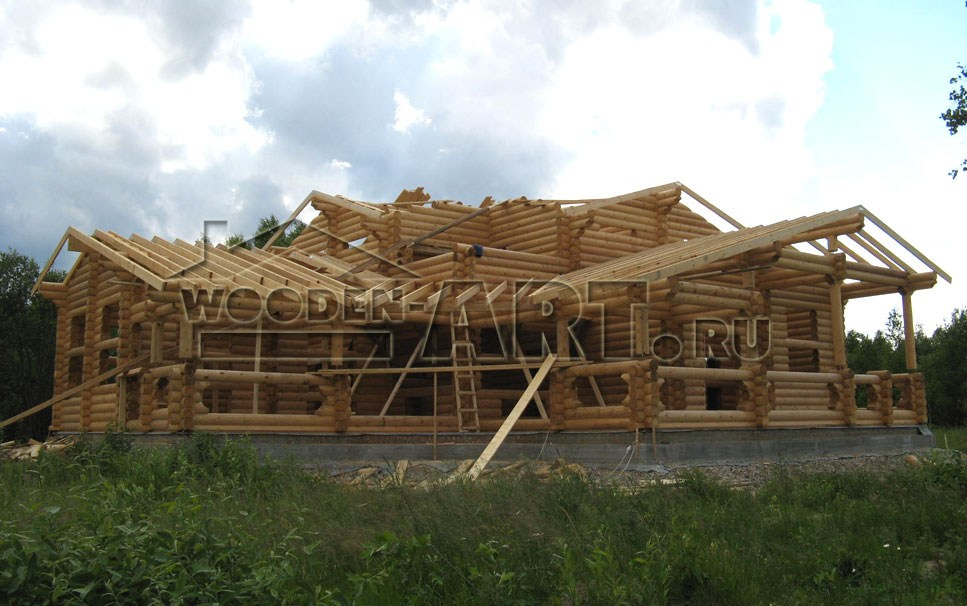 «Съяново» 341 кв. м. Проекты деревянных домов