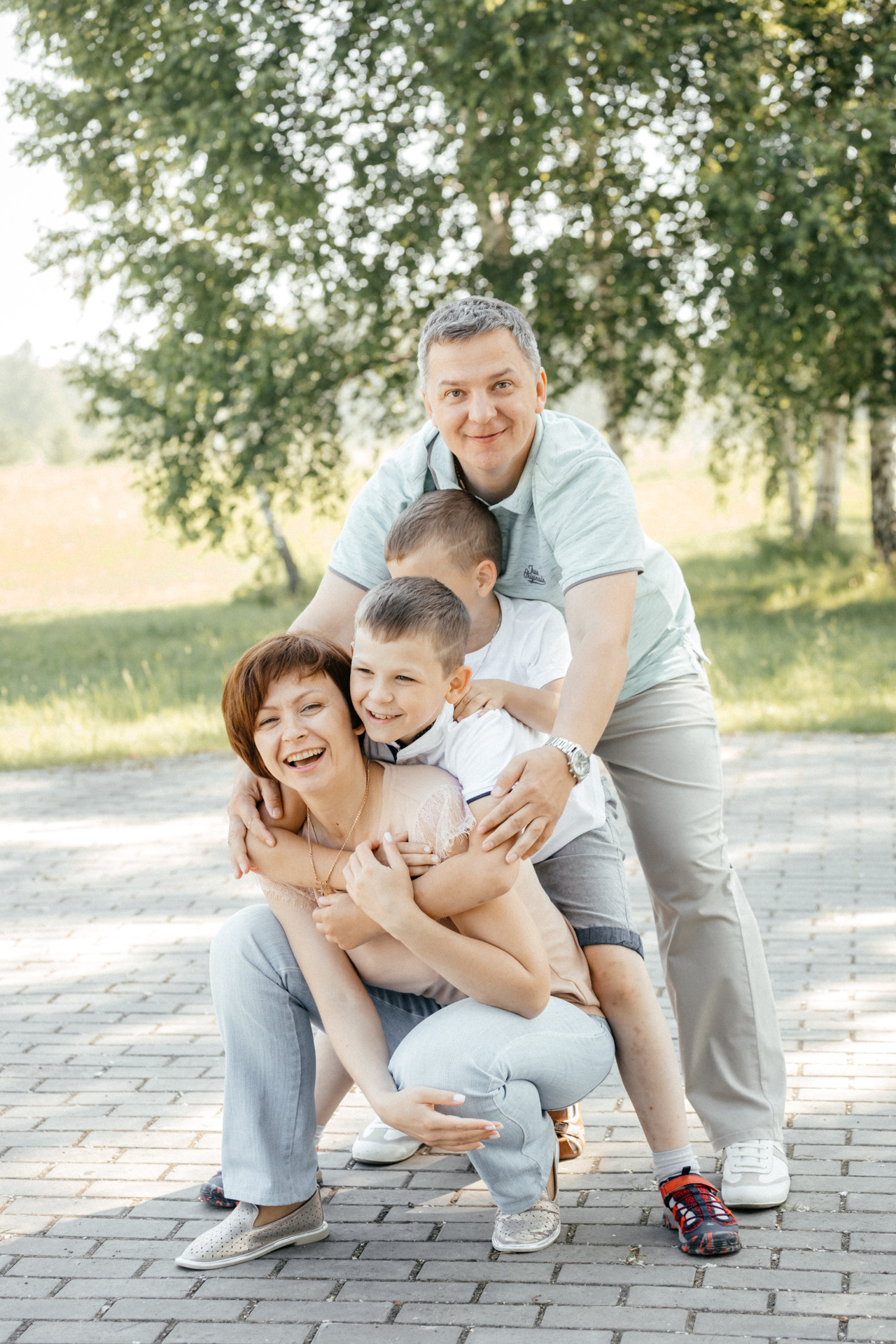 Семейная прогулка. Фотограф в Красноярске Оксана Корчагина
