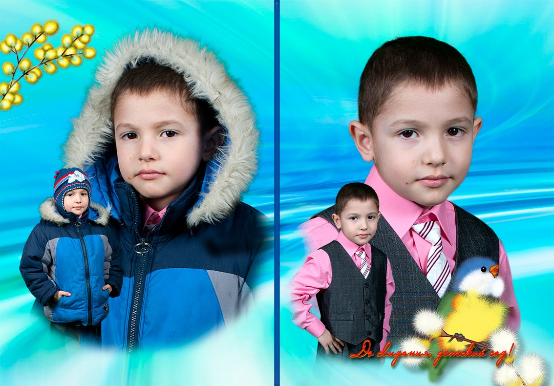 1разворот Синичка. Семейный и детский фотограф в Лабытнанги Антон Власенко