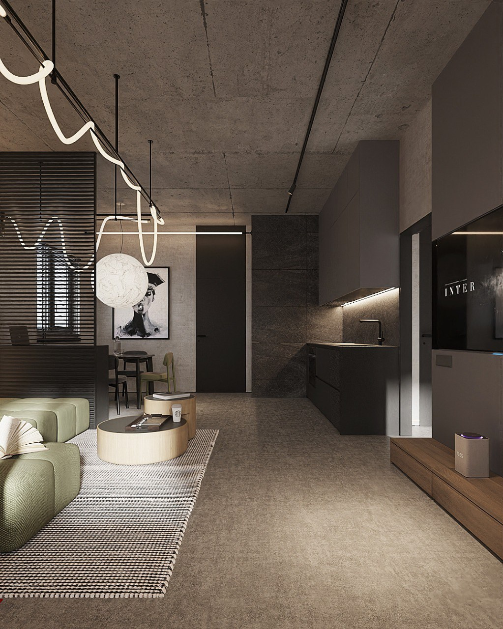 ЖК «Солнечный квартал», 73 м². Room Design Studio