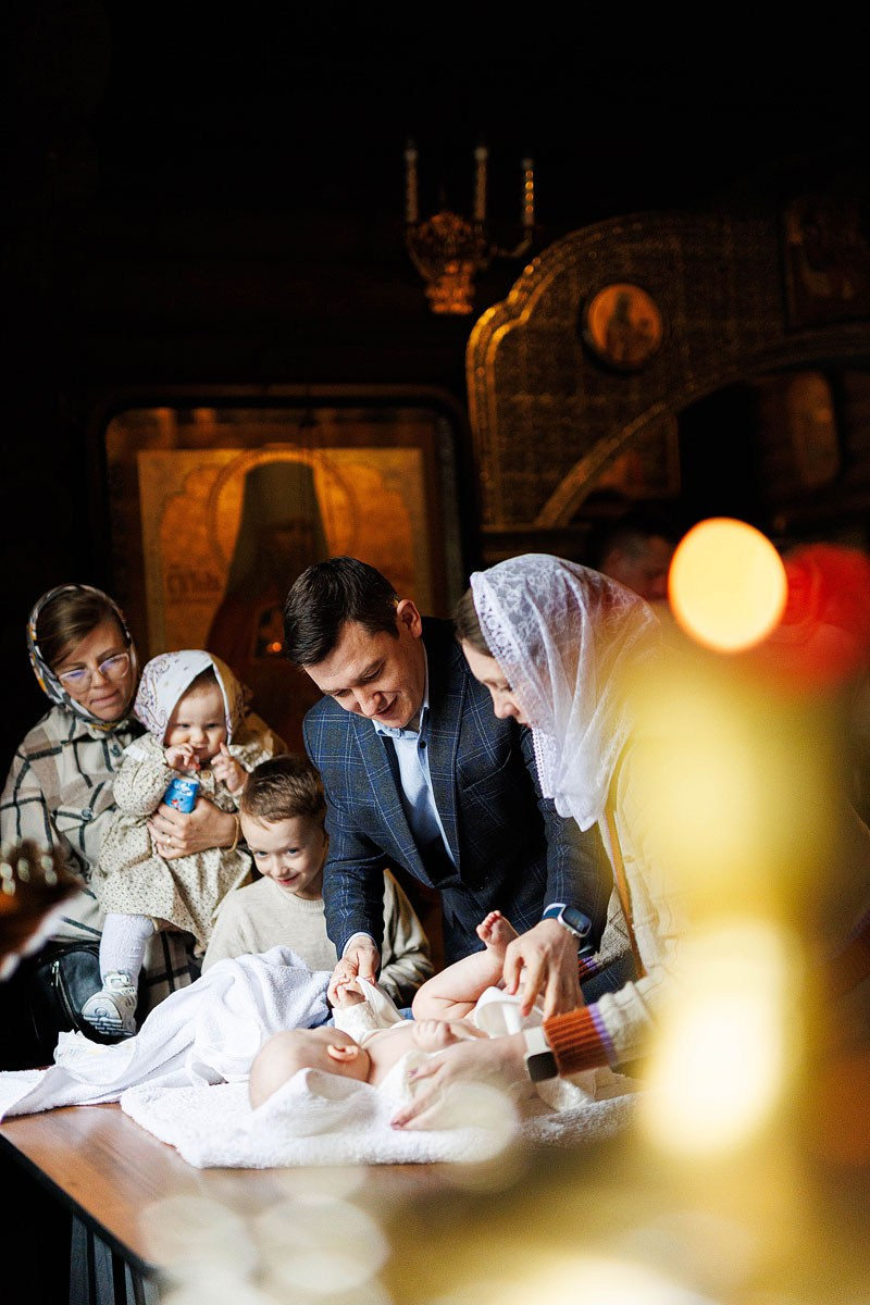 — Таинство Крещения. Детский и семейный фотограф Домодедово