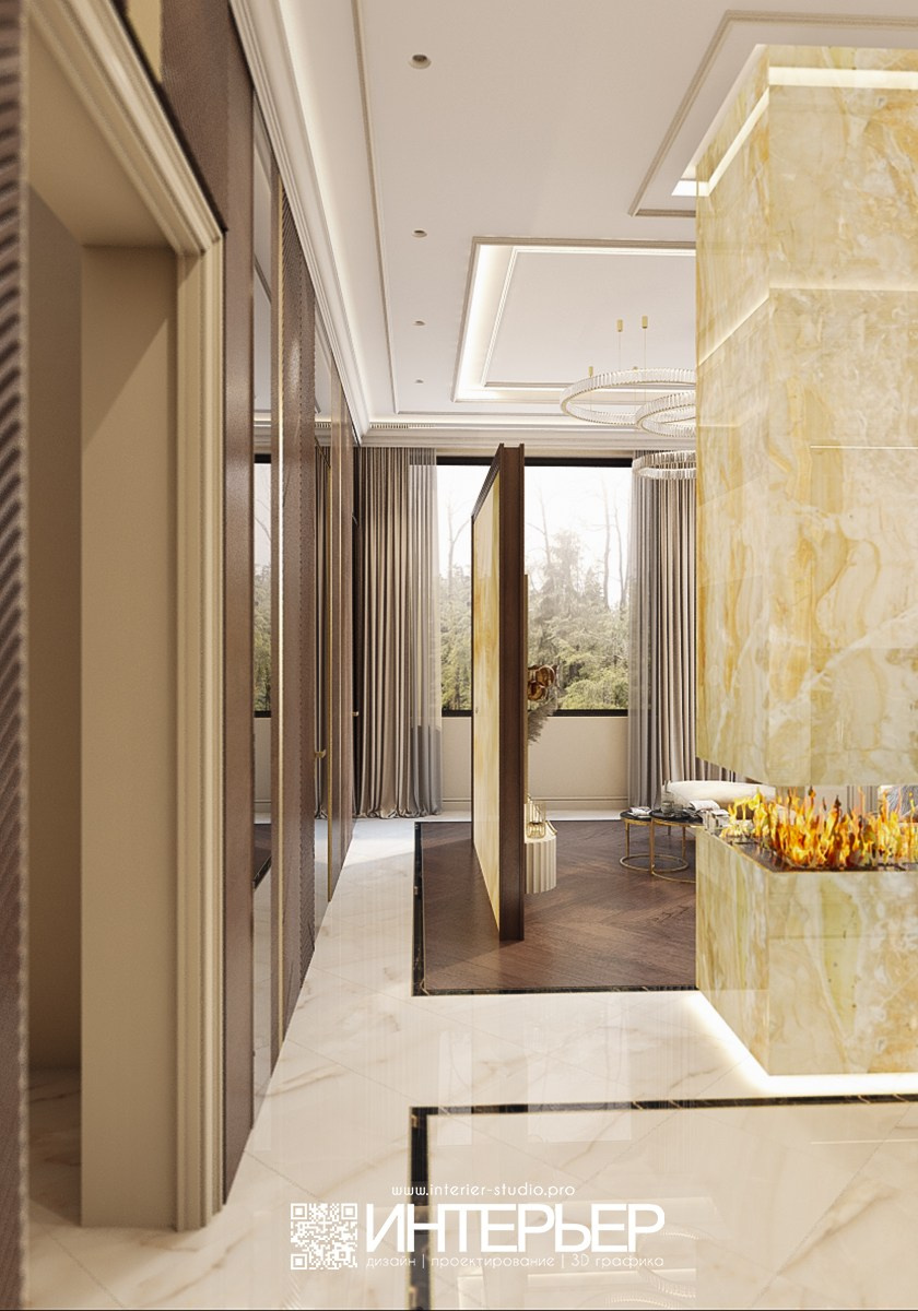 Дизайн-проект дома Ильи и Галины. Зона гостиной, кухни и столовой.Исправления. Дизайн интерьера, 3D визуализация и 3D моделирование. Создание проектов и чертежей. КМВ: Кисловодск, Пятигорск, Ессентуки и удаленно