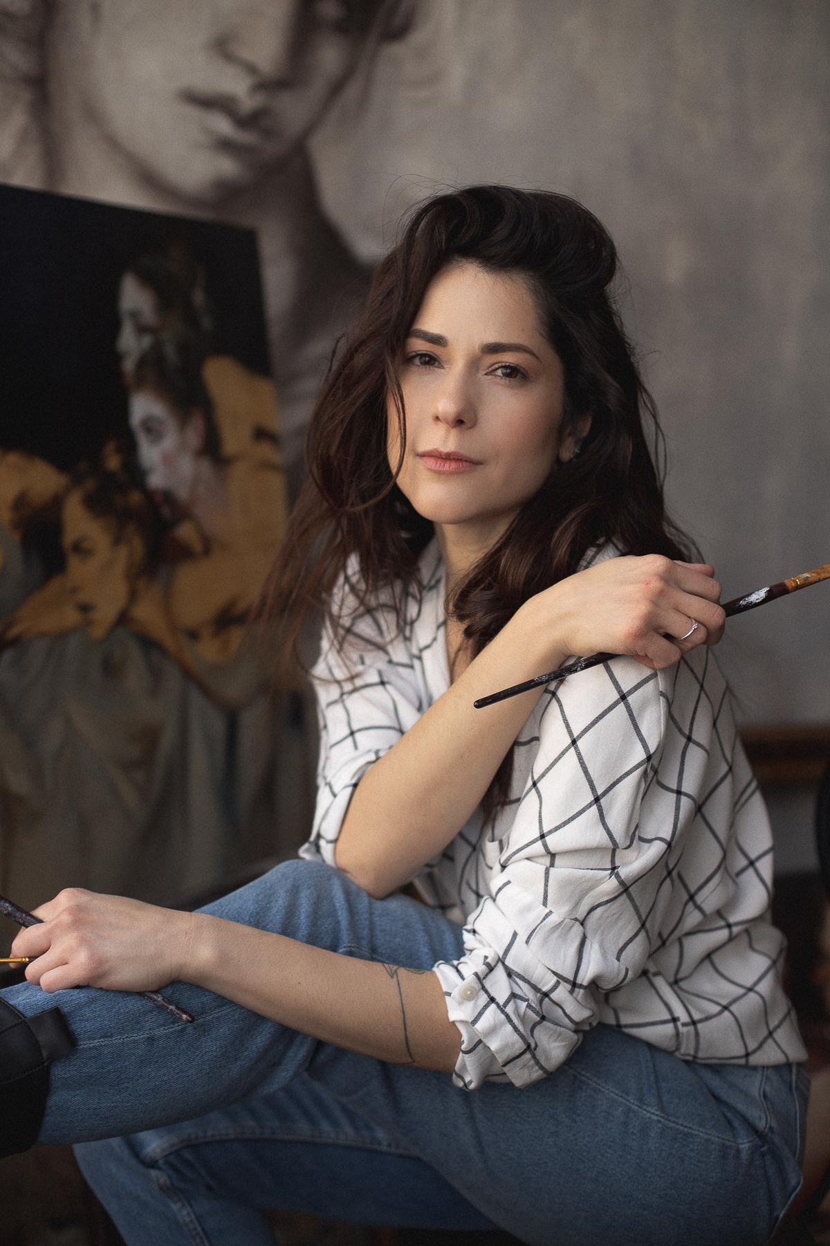 Эльмира. Фотосессия в мастерской. Алёна Берёзка фотограф Минск