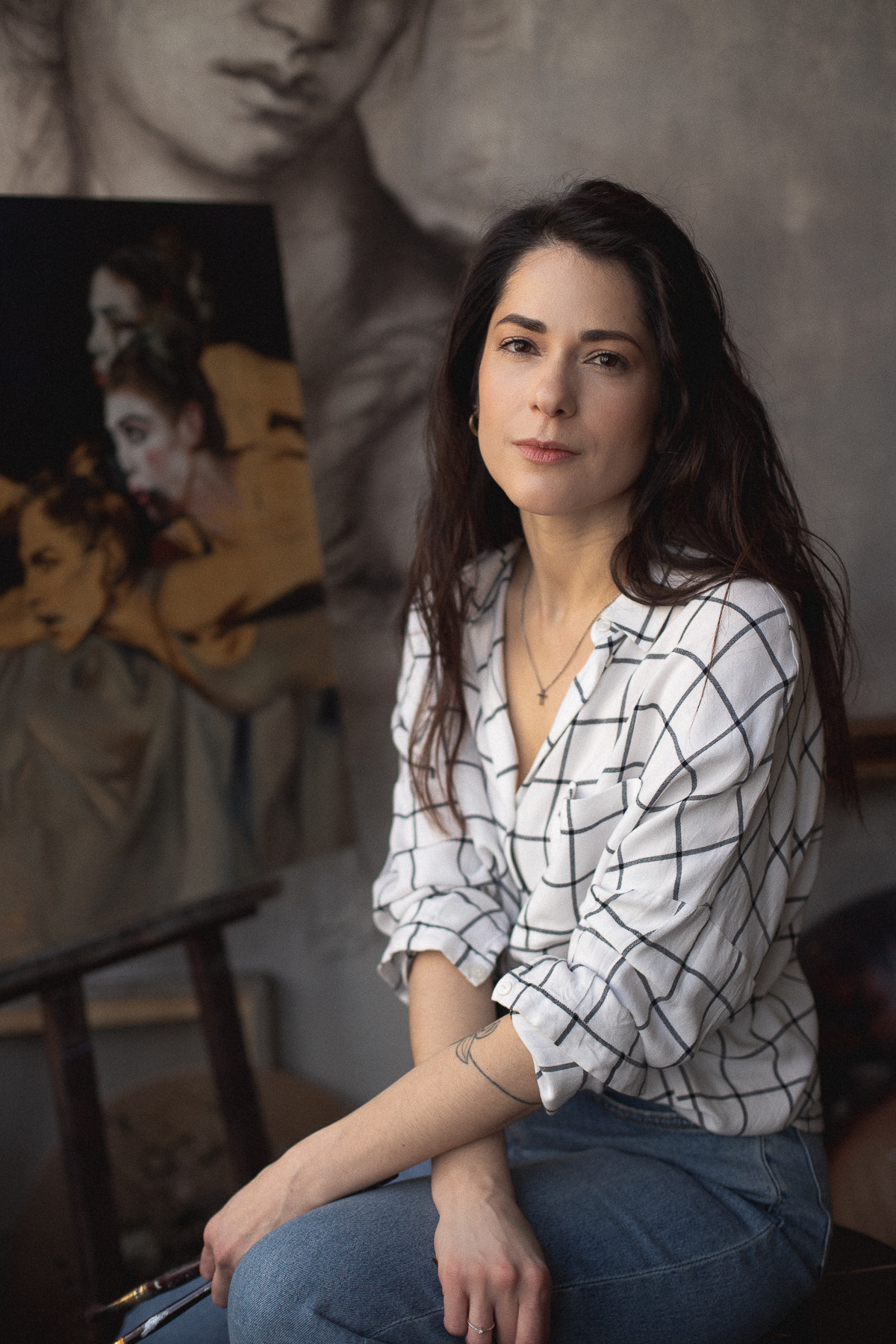 Эльмира. Фотосессия в мастерской. Алёна Берёзка фотограф Минск