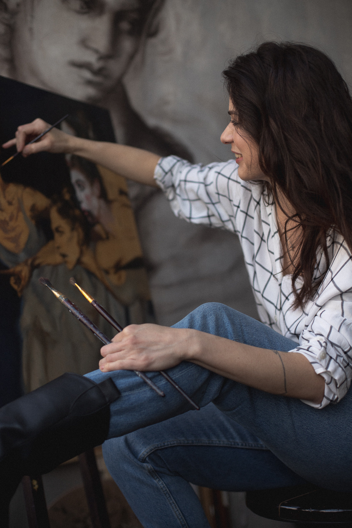 Эльмира. Фотосессия в мастерской. Алёна Берёзка фотограф Минск