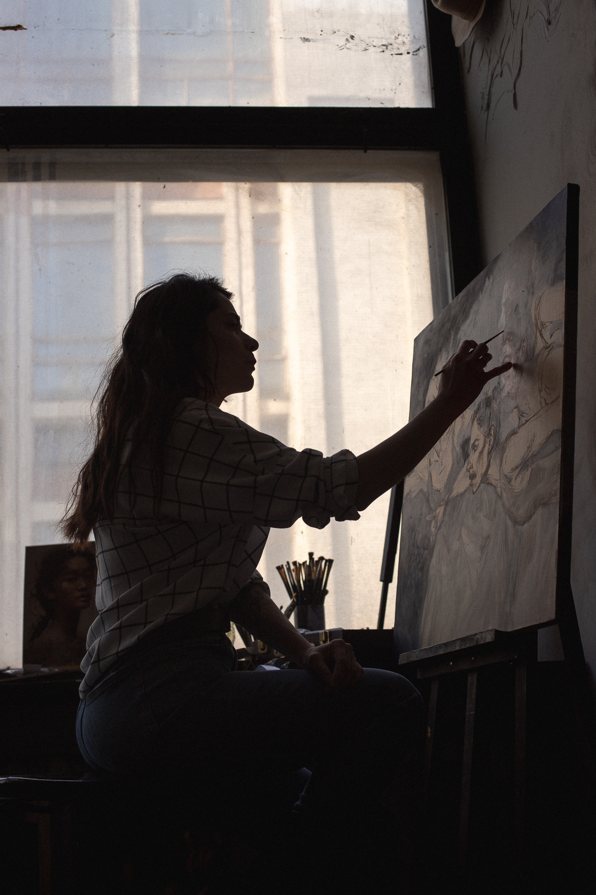 Эльмира. Фотосессия в мастерской. Алёна Берёзка фотограф Минск