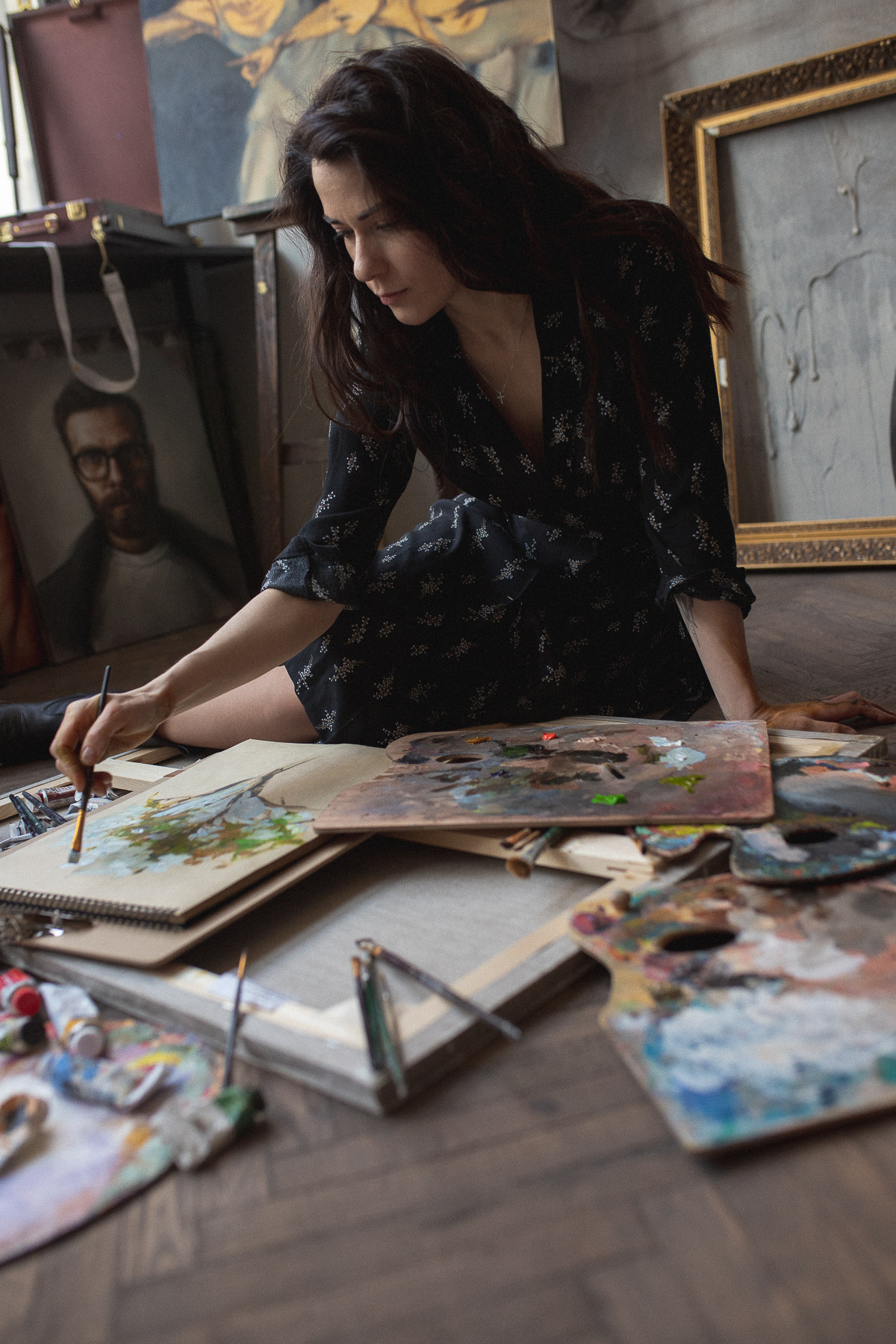 Эльмира. Фотосессия в мастерской. Алёна Берёзка фотограф Минск