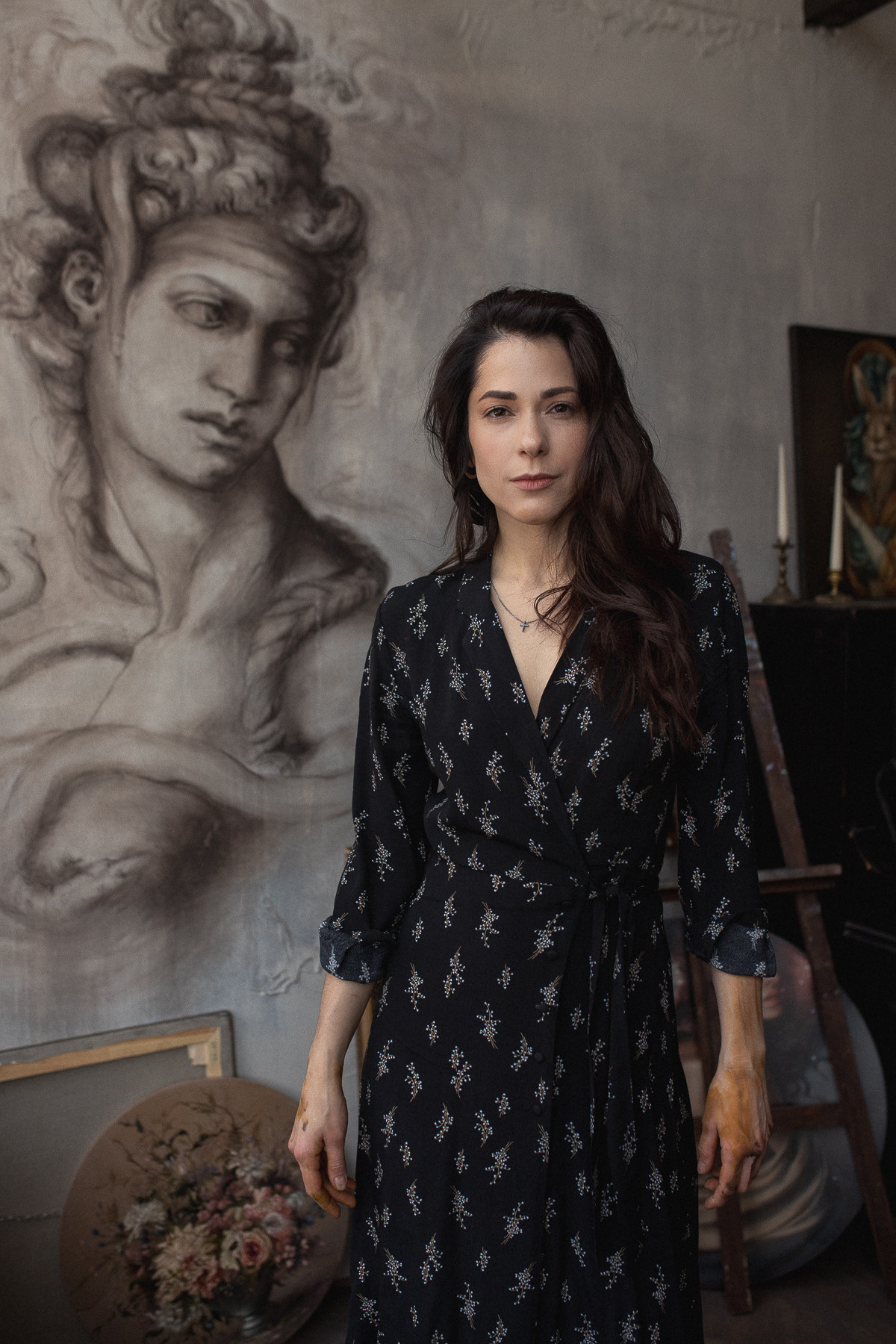 Эльмира. Фотосессия в мастерской. Алёна Берёзка фотограф Минск