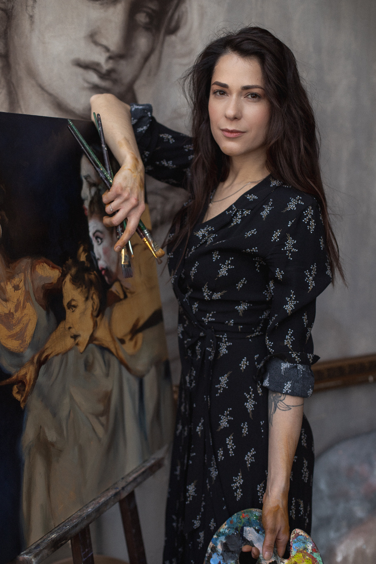 Эльмира. Фотосессия в мастерской. Алёна Берёзка фотограф Минск