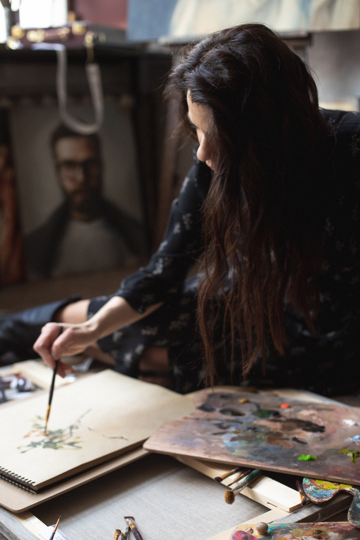 Эльмира. Фотосессия в мастерской. Алёна Берёзка фотограф Минск