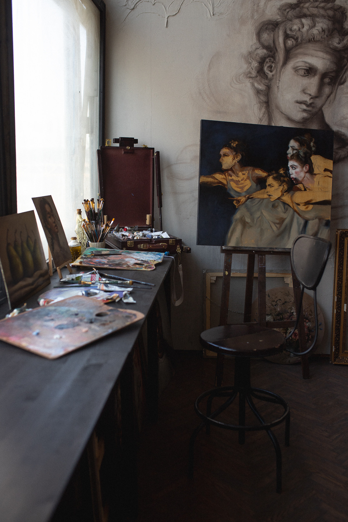 Эльмира. Фотосессия в мастерской. Алёна Берёзка фотограф Минск