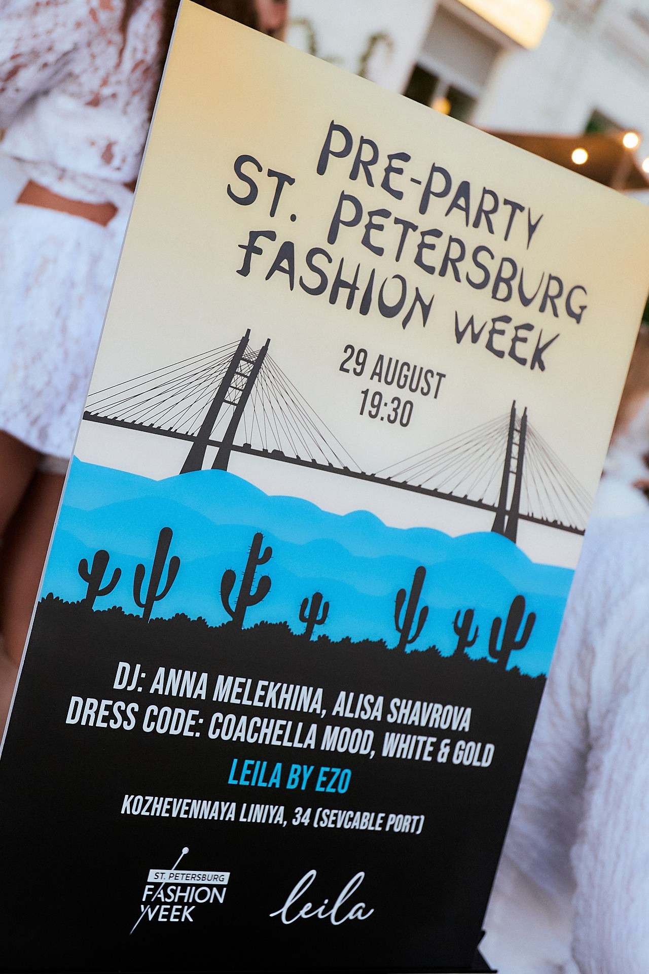 Pre-party ST.PETERSBURG FASHION WEEK. Home