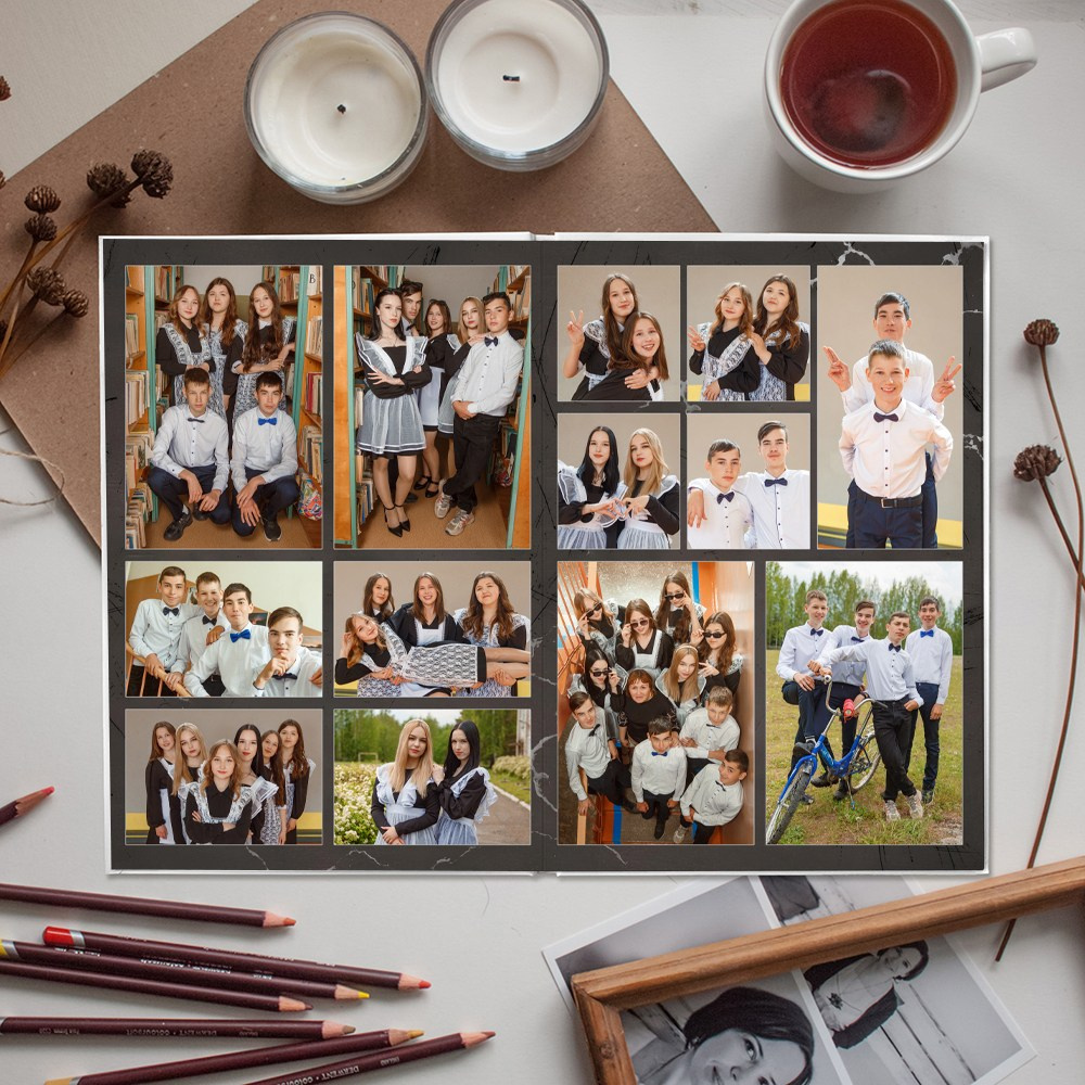 2 разворота 9кл. Детский, семейный и школьный фотограф Светлана Волжанина