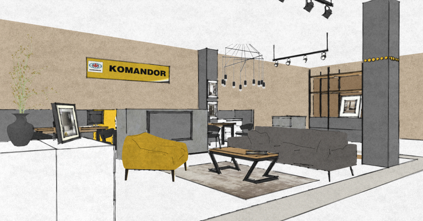 Furniture exhibition design. Interior designer Stockholm