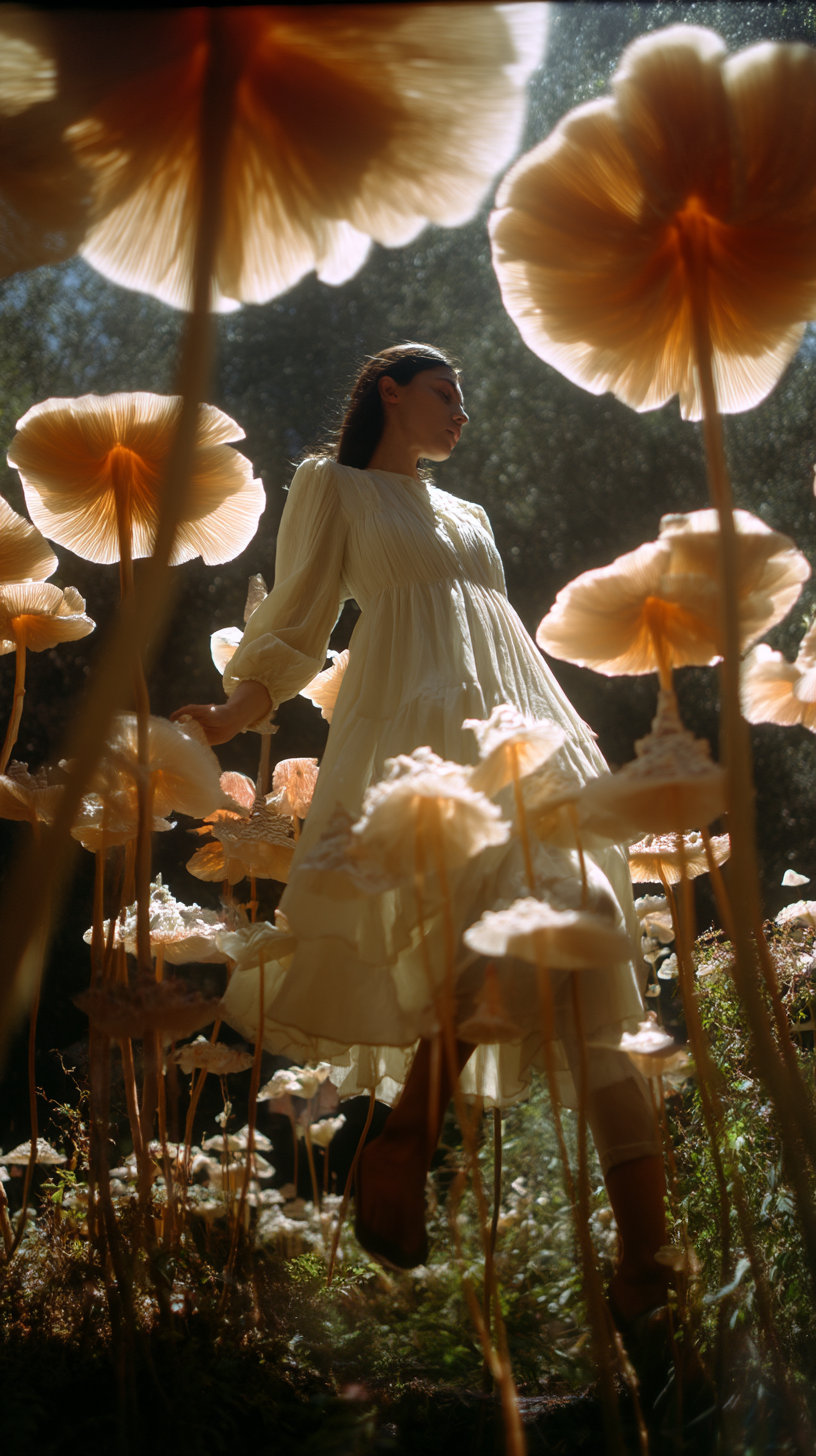 Грибы. AI художник и фотограф Ольга Косина