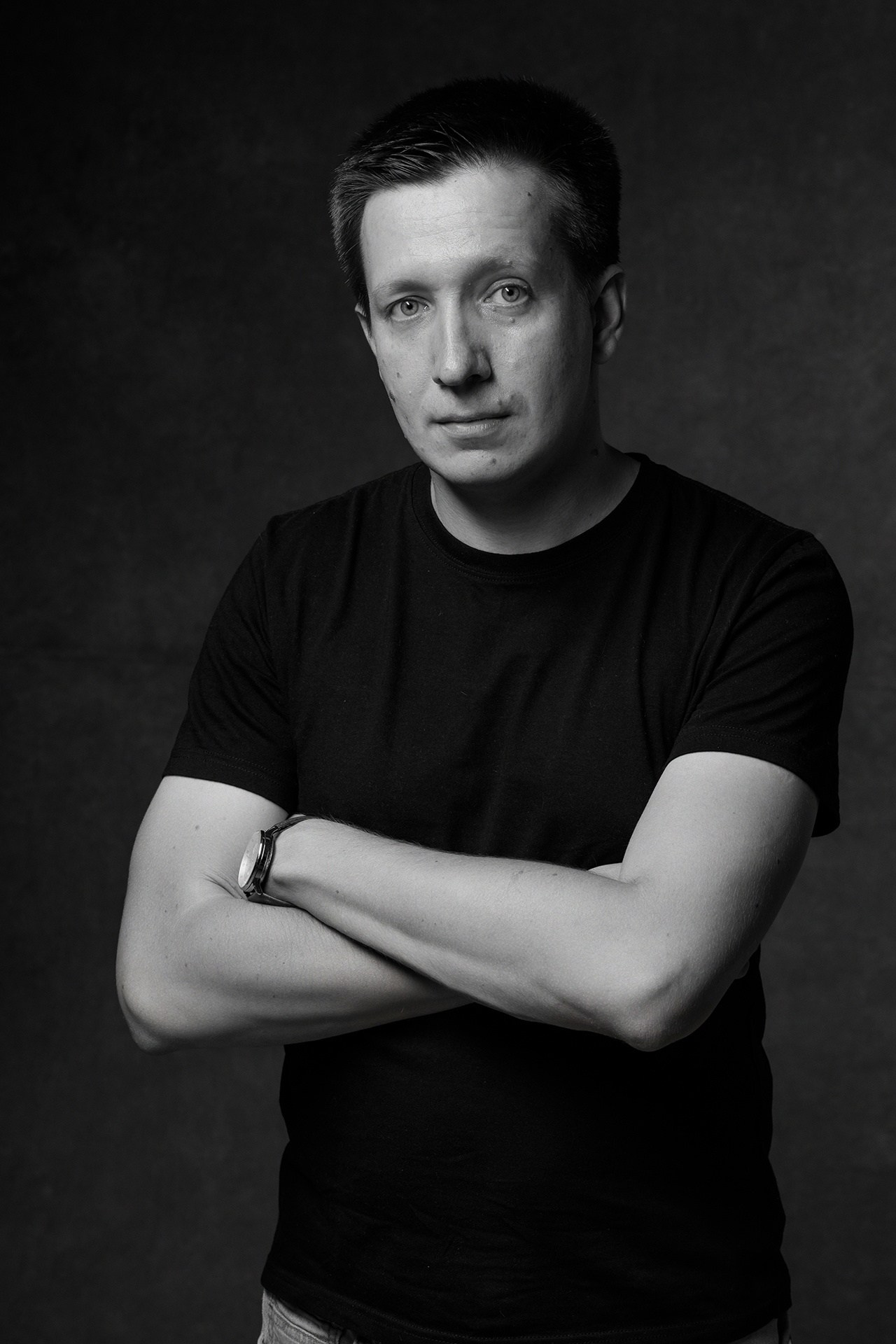 Мужской портрет. Фотограф Александр Калинин