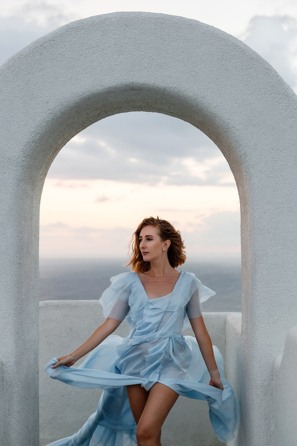 Женская фотосессия на Крымском Санторини. Свадебный фотограф, фотосъемка в Крыму, Севастополе, Симферополе, Ялте