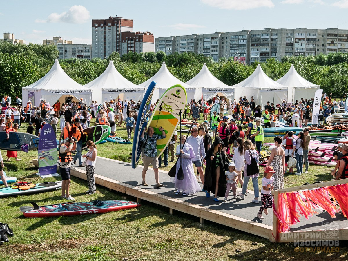 SUP-фестиваль на Туре