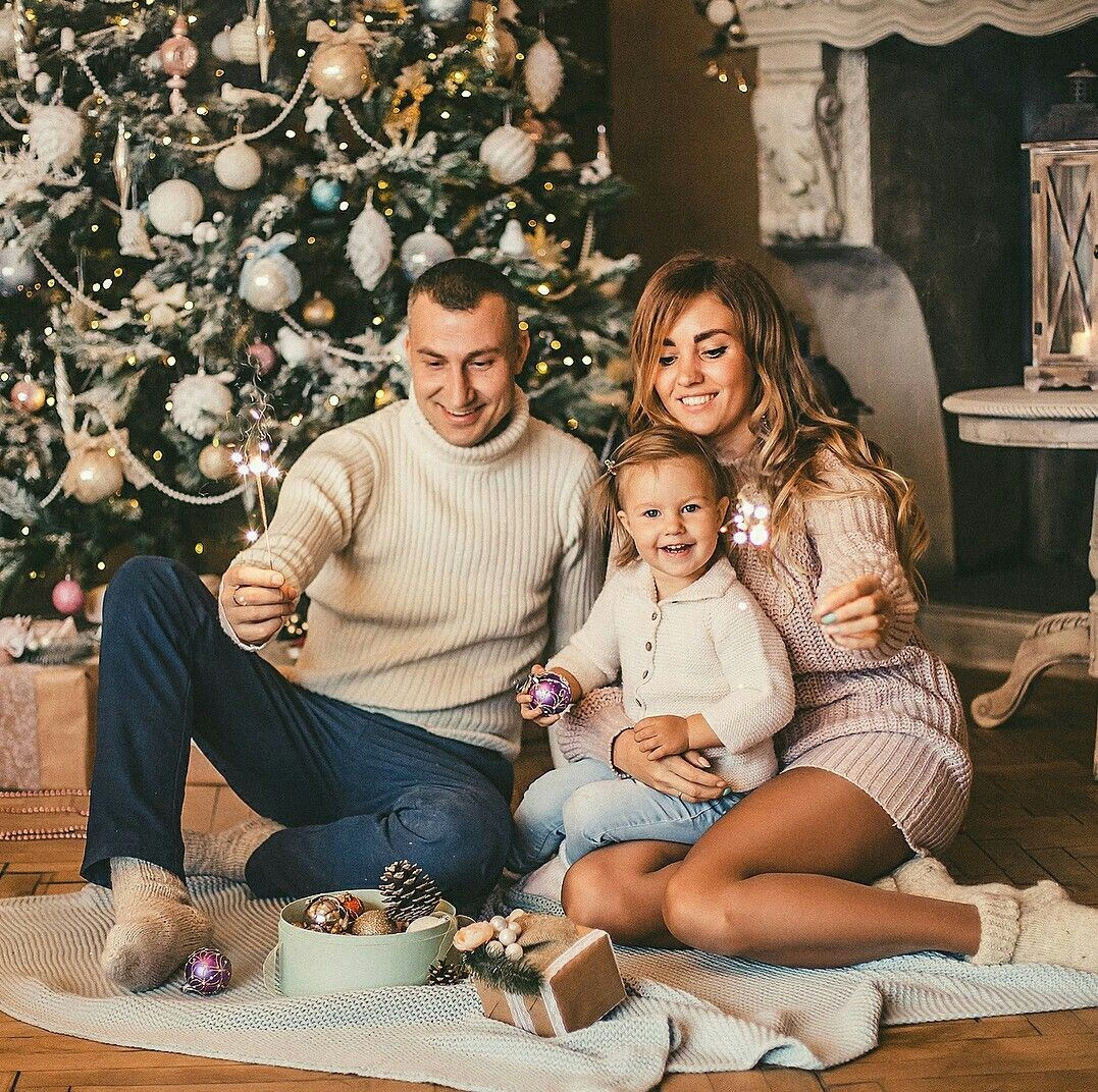 Новогодние образы для фотосессии в студии. Фотограф Свердловск