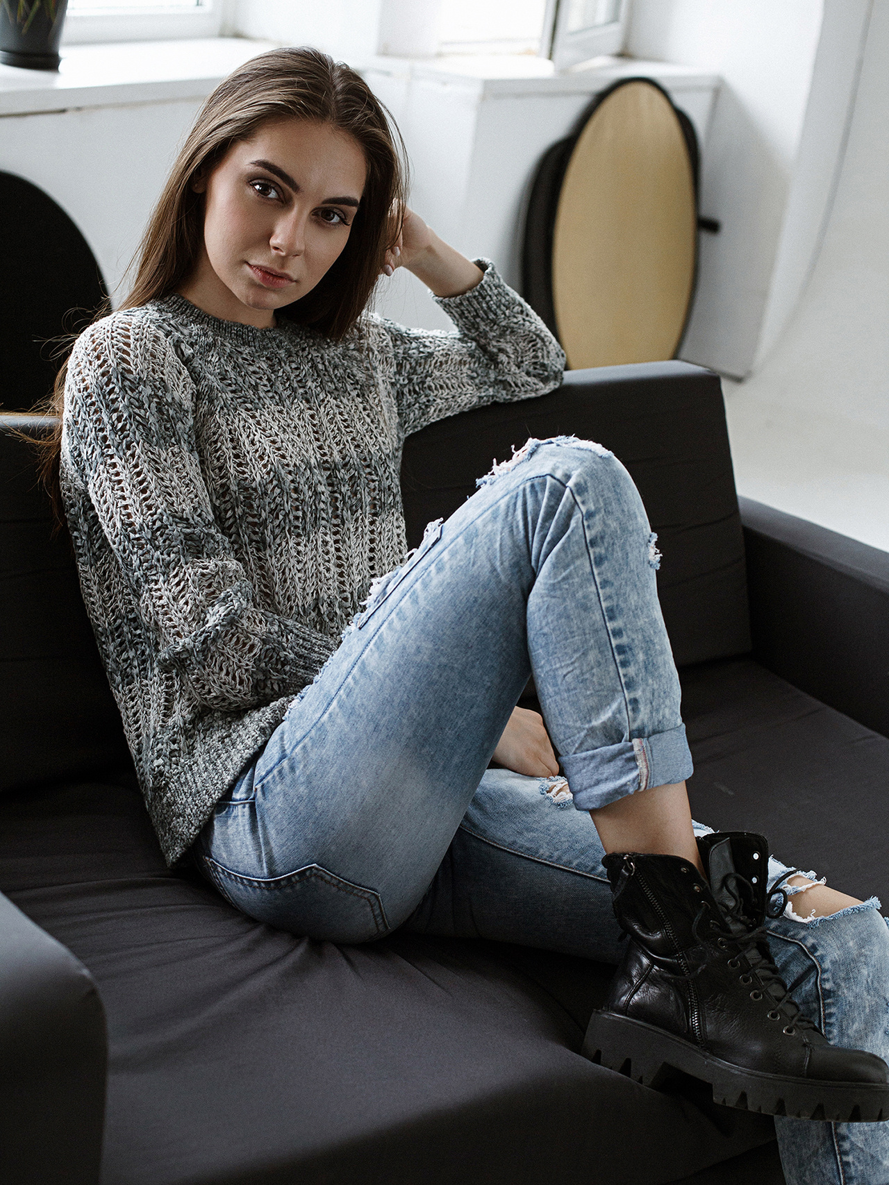 Фотосъемка модели Яна Р., модельные тесты. Фотограф в Санкт-Петербурге, Москве Максим Щеглов