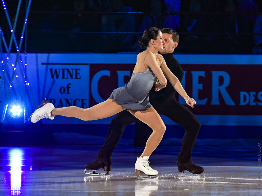Charlene Guignard - Marco Fabbri Gala WCH 2018. Russian figure skating photographer from Saint-Petersburg