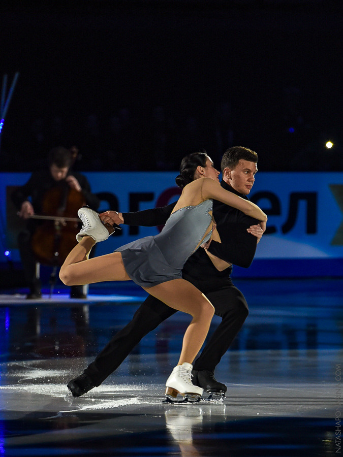 Charlene Guignard - Marco Fabbri Gala WCH 2018. Russian figure skating photographer from Saint-Petersburg