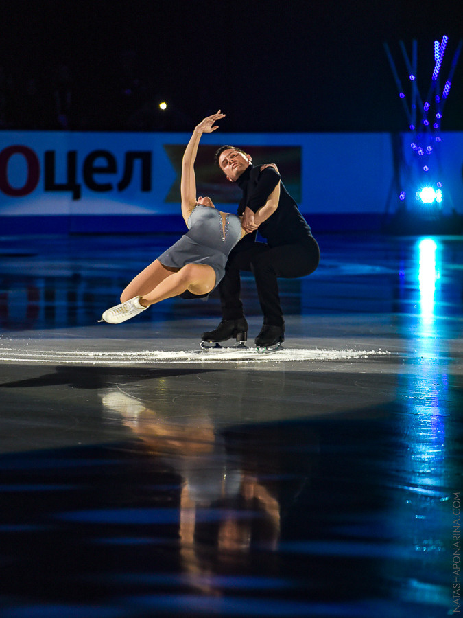 Charlene Guignard - Marco Fabbri Gala WCH 2018. Russian figure skating photographer from Saint-Petersburg