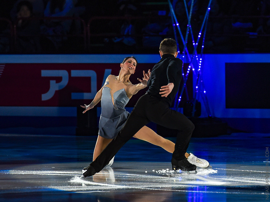 Charlene Guignard - Marco Fabbri Gala WCH 2018. Russian figure skating photographer from Saint-Petersburg