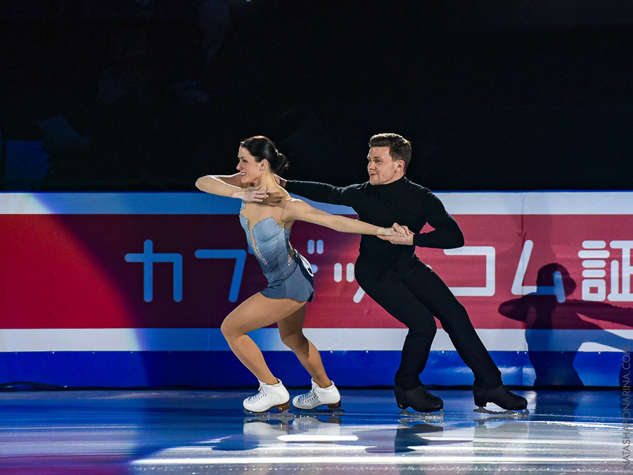 Charlene Guignard - Marco Fabbri Gala WCH 2018. Russian figure skating photographer from Saint-Petersburg