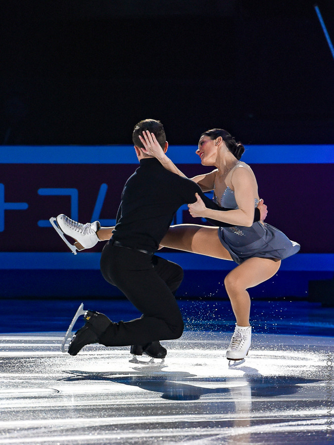 Charlene Guignard - Marco Fabbri Gala WCH 2018. Russian figure skating photographer from Saint-Petersburg