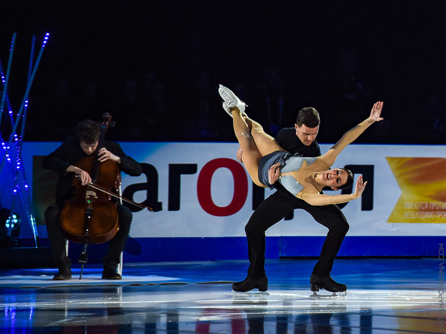 Charlene Guignard - Marco Fabbri Gala WCH 2018. Russian figure skating photographer from Saint-Petersburg