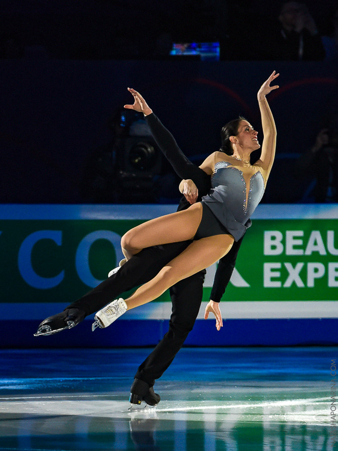 Charlene Guignard - Marco Fabbri Gala WCH 2018. Russian figure skating photographer from Saint-Petersburg
