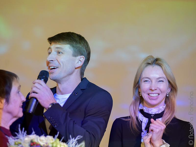 Торжественное открытие выставки Искусство на льду 20/12/2017. Russian figure skating photographer from Saint-Petersburg