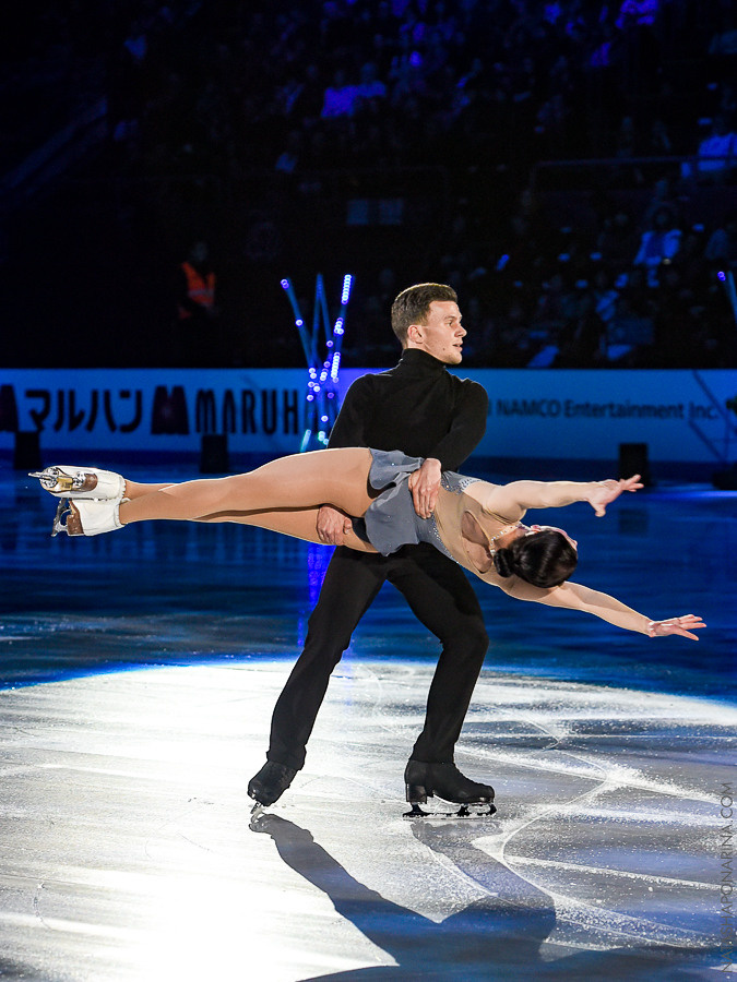 Charlene Guignard - Marco Fabbri Gala WCH 2018. Russian figure skating photographer from Saint-Petersburg