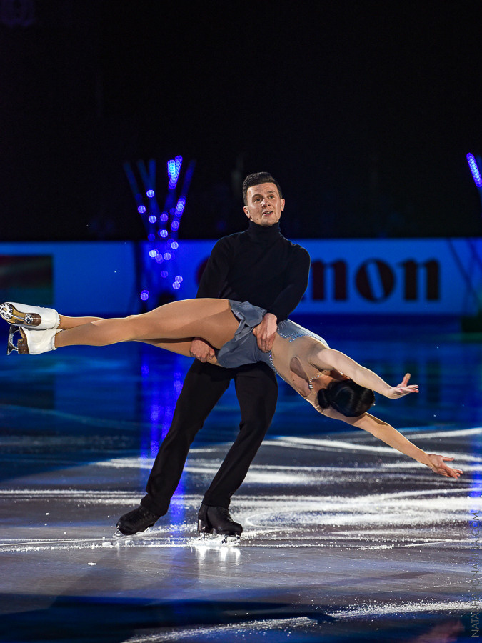 Charlene Guignard - Marco Fabbri Gala WCH 2018. Russian figure skating photographer from Saint-Petersburg
