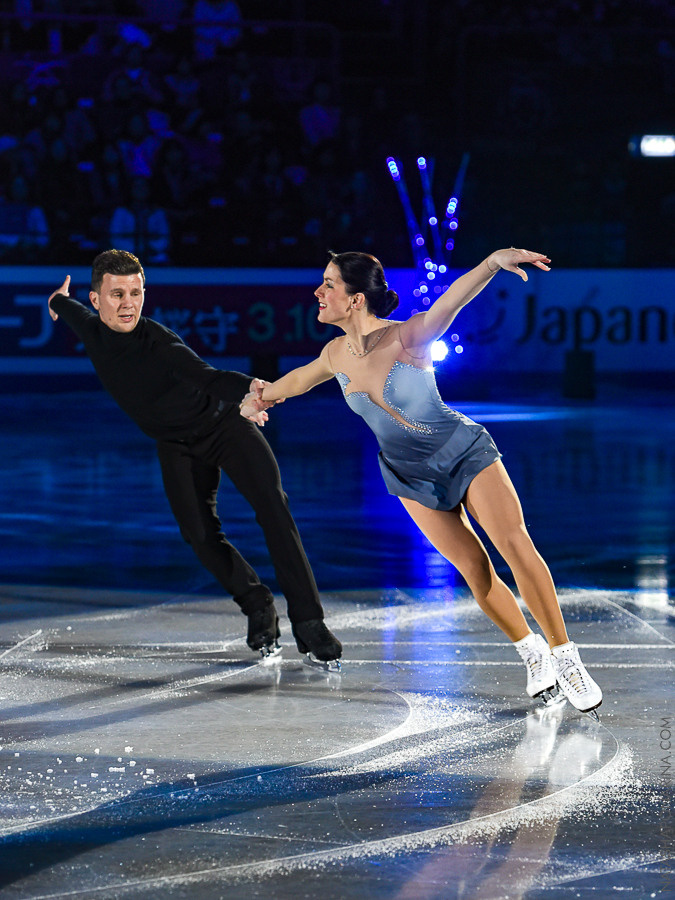 Charlene Guignard - Marco Fabbri Gala WCH 2018. Russian figure skating photographer from Saint-Petersburg
